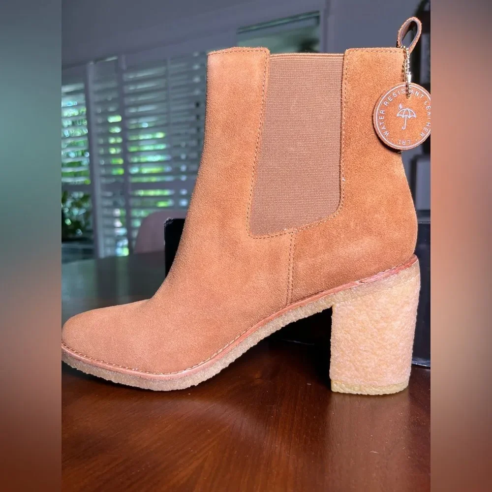 Lauren Ralph Lauren Marianna Suede Boot 🔥 NEW 🔥 waterproof 🔥 Size 10